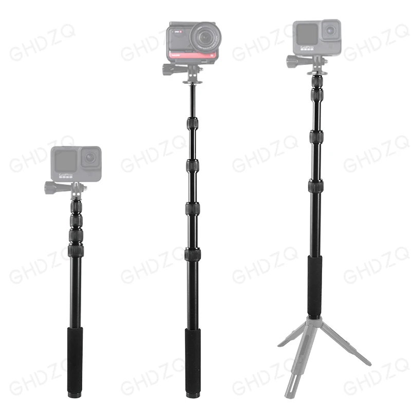 Super Long Selfie Stick 360 Photo Booth Aluminum Extended Telescopic Self Portrait Mobile Phone Gopro Sports Camera Live Broadca