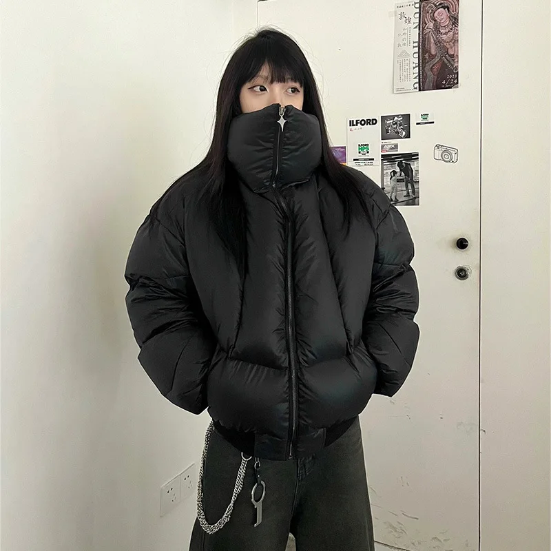 

Мужская зимняя куртка Cleanfit из утепленного хлопка с воротником-стойкой, в стиле High Street Fashion, для работы