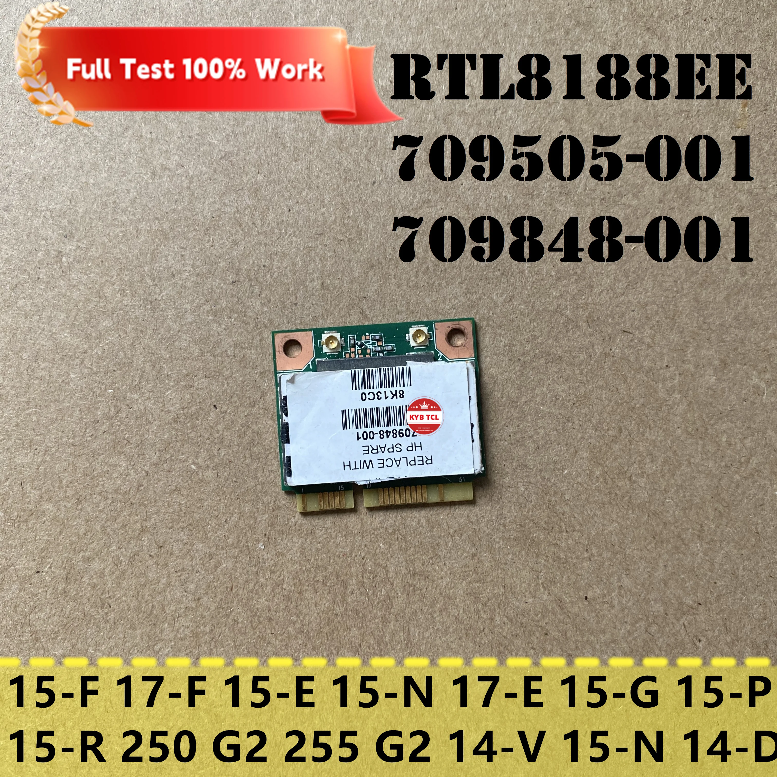 Laptop Realtek RTL8188EE Wireless Wi-Fi Board 709505-001 709848-001 Wi-Fi Card For HP 250 G2 255 G2 14-D 15-N 15-F 15-E 15-D