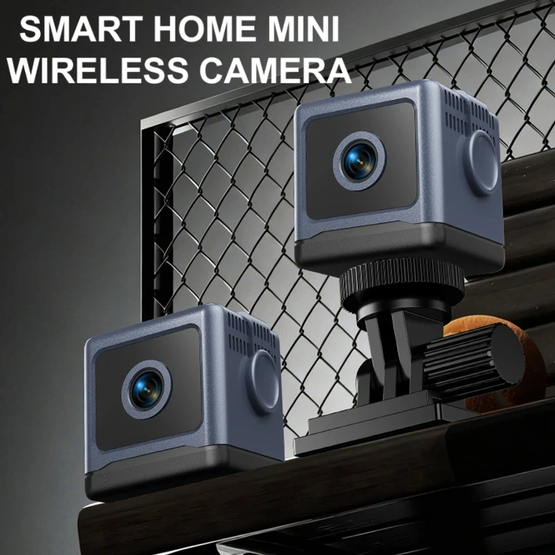 Mini Battery Camera Wireless 1080P HD Motion Detection Smart Alert Rechargeable Low Power Reminder Cloud Storage Indoor Outdoor