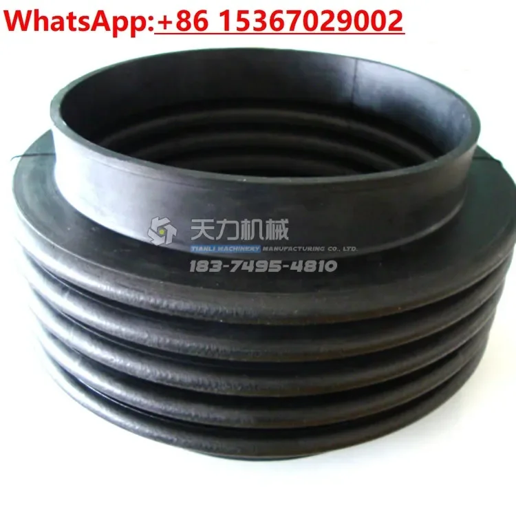 sweeper rubber straw, vacuum hose, telescopic suction bucket, Longma bellows sweeper accessories