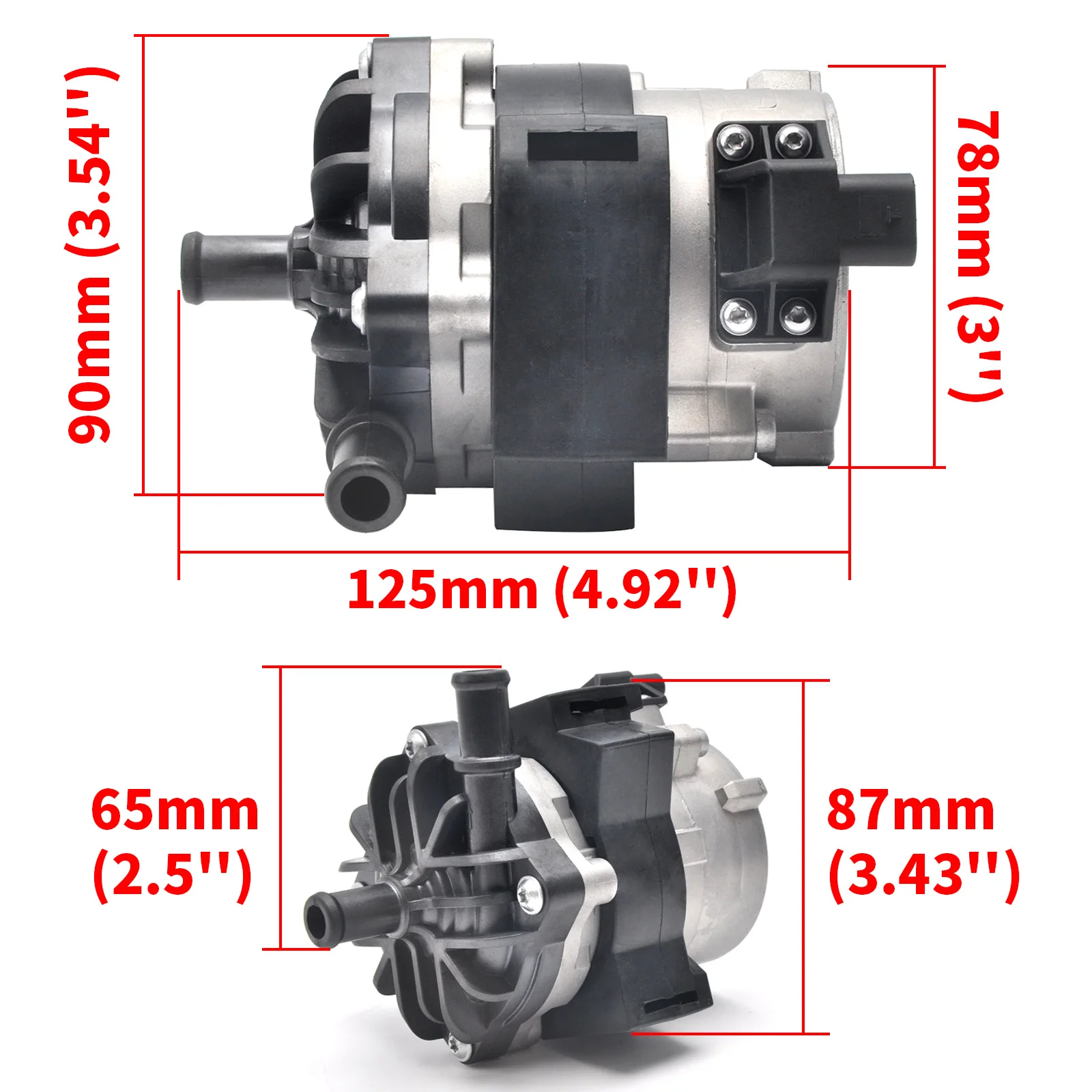 Panical Water Pump Automatic Cooling System Radiator Circulating For Harley-Davidson Water Cooling Motorcycle 2017-2024 Black