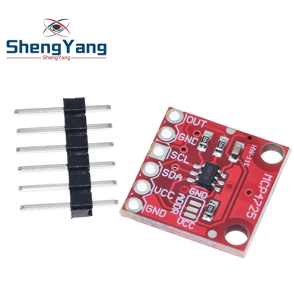 TZT MCP4725 I2C DAC Breakout module development board