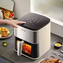 6L Large Capacity Air Fryer with Visual Window & LED Display view 3