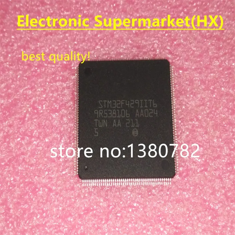 

Free shipping 5pcs-20pcs STM32F429IIT6 STM32F429 NEW QFP-48 IC In stock!