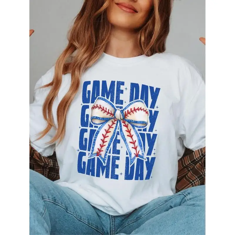 

Baseball Game Day ~ Unisex Apparel Relaxed Fit Printed In The USA Clothing Womenswear Casual Love Comfortable