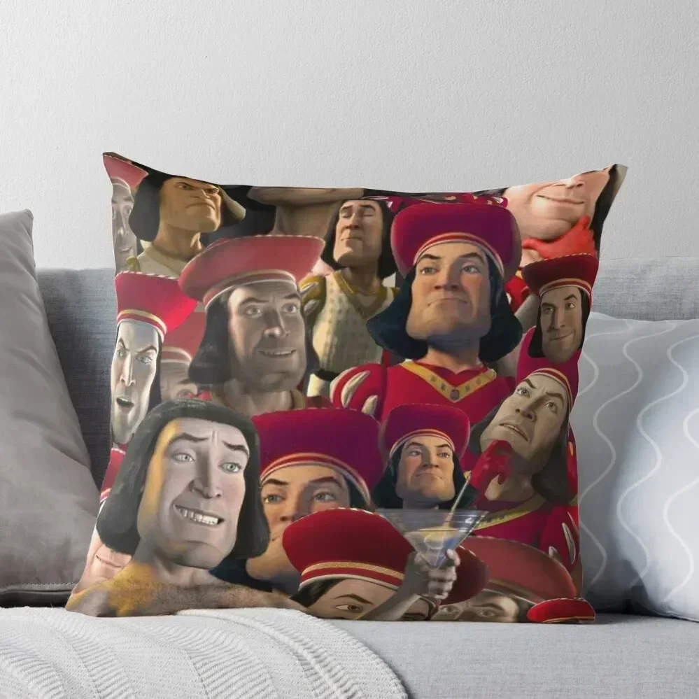 

Lord Farquaad Throw Pillow Custom Cushion christmas decorations 2025 Decorative Cushion Room decorating items pillow