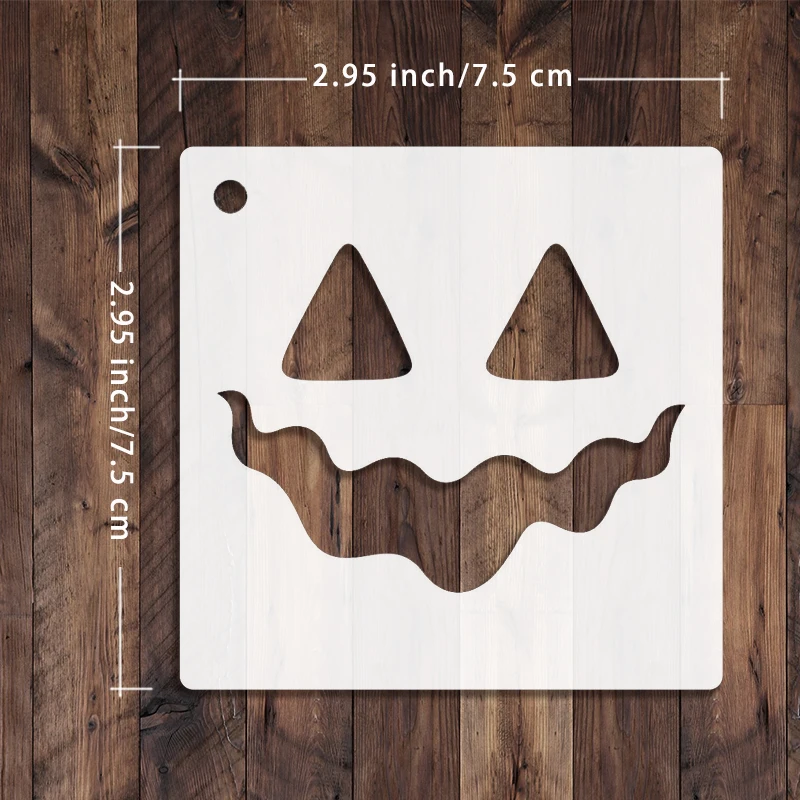 25개의 호박 얼굴 스텐실 |   재미있는 장식/DIY 창의적인 공예 |   파티/홈 장식에 딱 맞습니다 - 할로윈