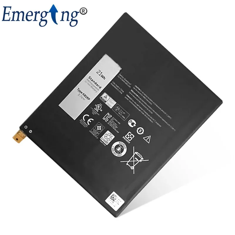 3.7V 21Wh New Original Laptop Battery K81RP for Dell Venue 8 7000 7840 05P040 series Tablet