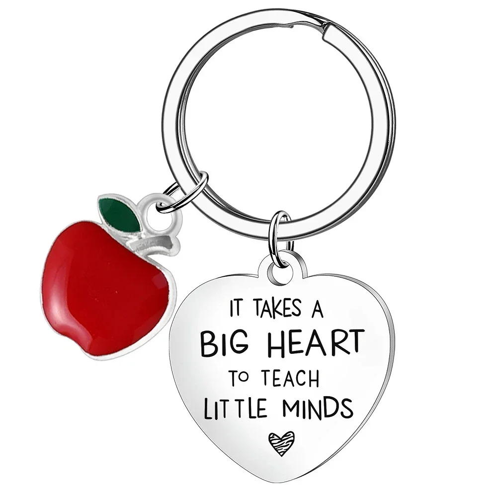 Cute Teacher Appreciation Gifts Keychain Teachers ' Day gift Key chain Keyring Holder