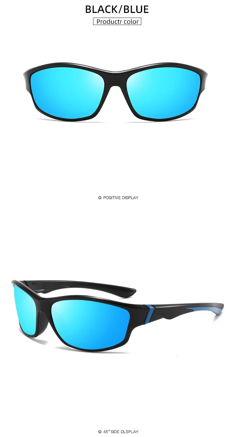 Okum Fashion Polarisierte Brille UV400, Anti-UV, Blendschutz, Starklichtfilter, geeignet für Radfahren, Autofahren, Angeln, etc. – Detail 8