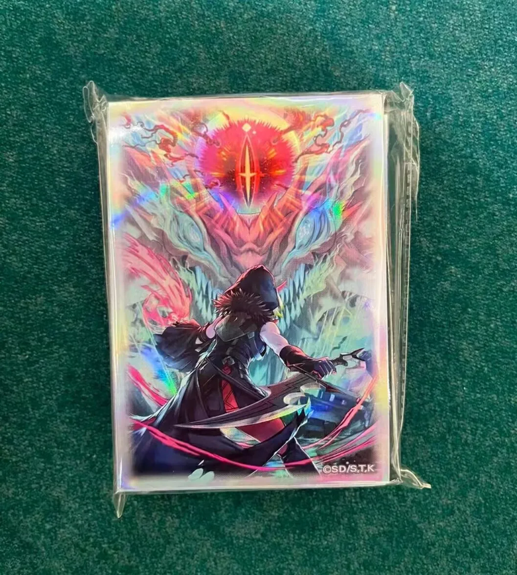 70-protege-cartes-scelles-officiels-yugioh-konami-duel-monsters-startling-stare-of-the-snake-eyes-pour-collectionneurs