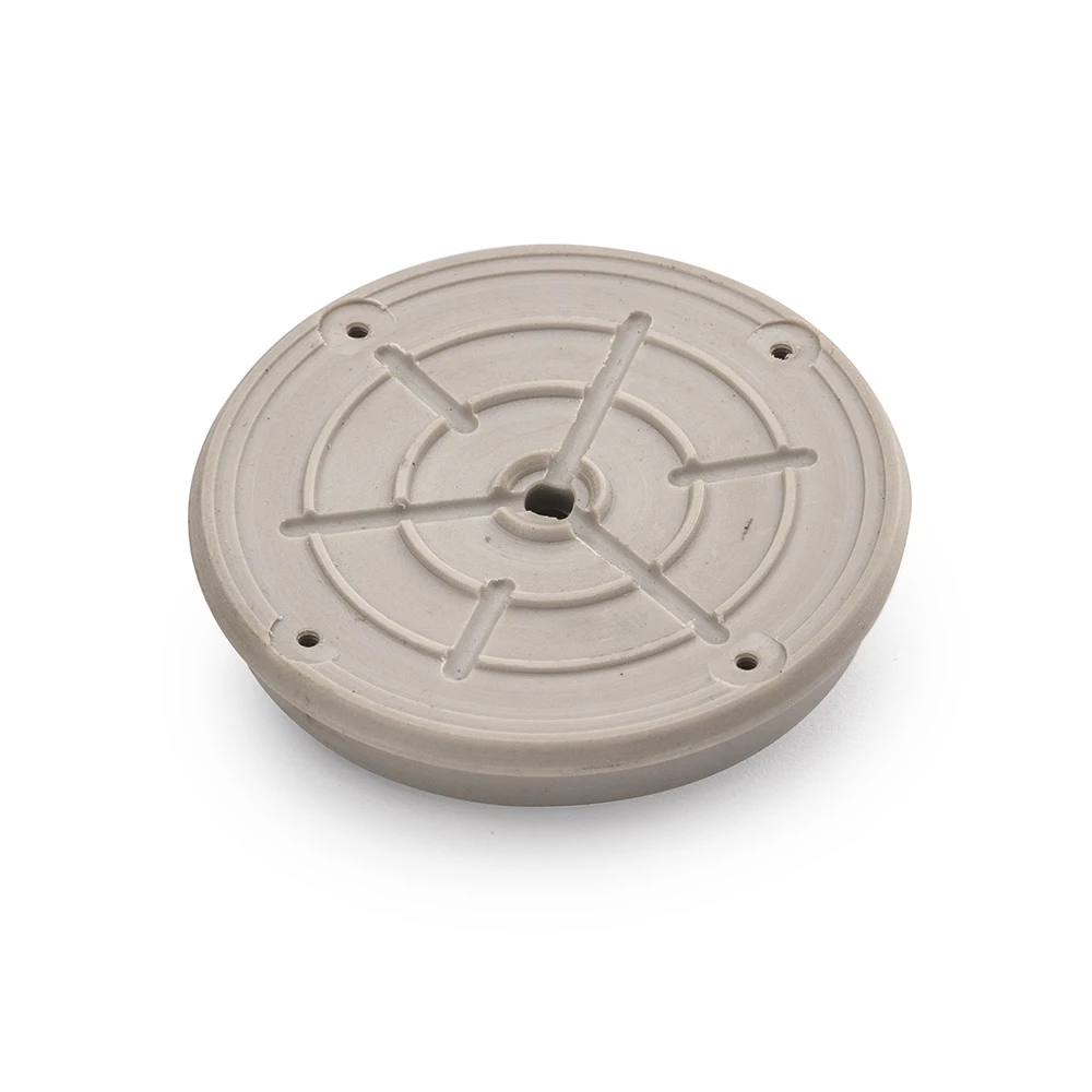 Custom PEEK Plastic Threaded Connectors with Hexagonal Joint Fittings CNC Machined for Industrial Automation