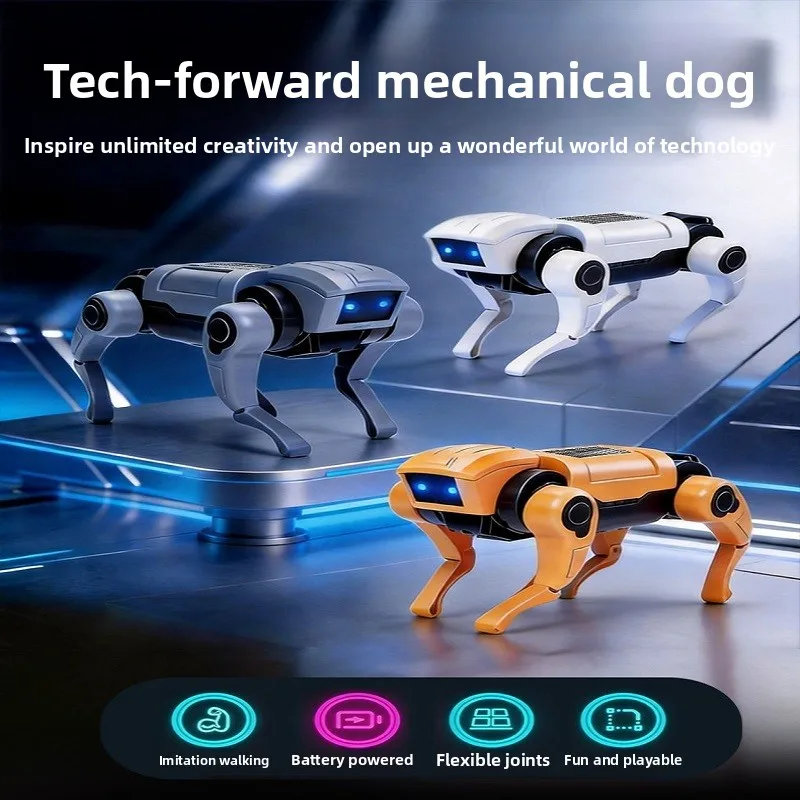 

Children's Electric Robot Toy Mechanical Dog, Boy and Girl Electric Puppy Simulation Intelligent Pet Dog Companion Gift!