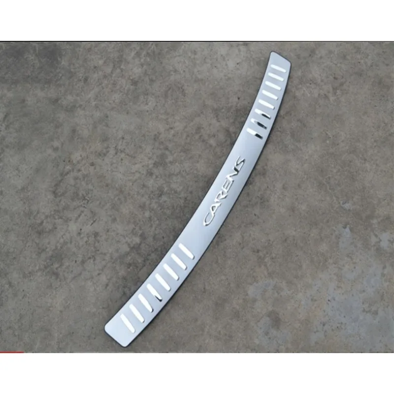 car styling Stainless Steel Rear Bumper Protector Sill plate accessories for kia carens 2013 2014 2015 2016 2017 2018 Auto parts