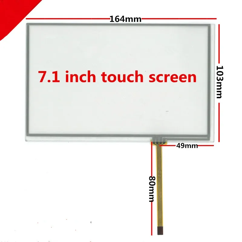 Miễn Phí Vận Chuyển Gốc Mới Màn Hình TFT 7 Inch INNOLUX AT070TN83 V.1 AT070TN83-v1.0 40 Pin Màn Hình LCD Bảng Điều Khiển Module Điều Khiển