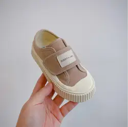 Spring 2024 New Children's Shoes Boys' Soft Sole Comfortable Sports Casual Shoes Korean Fashion Girls' Canvas Shoes Size 26-37