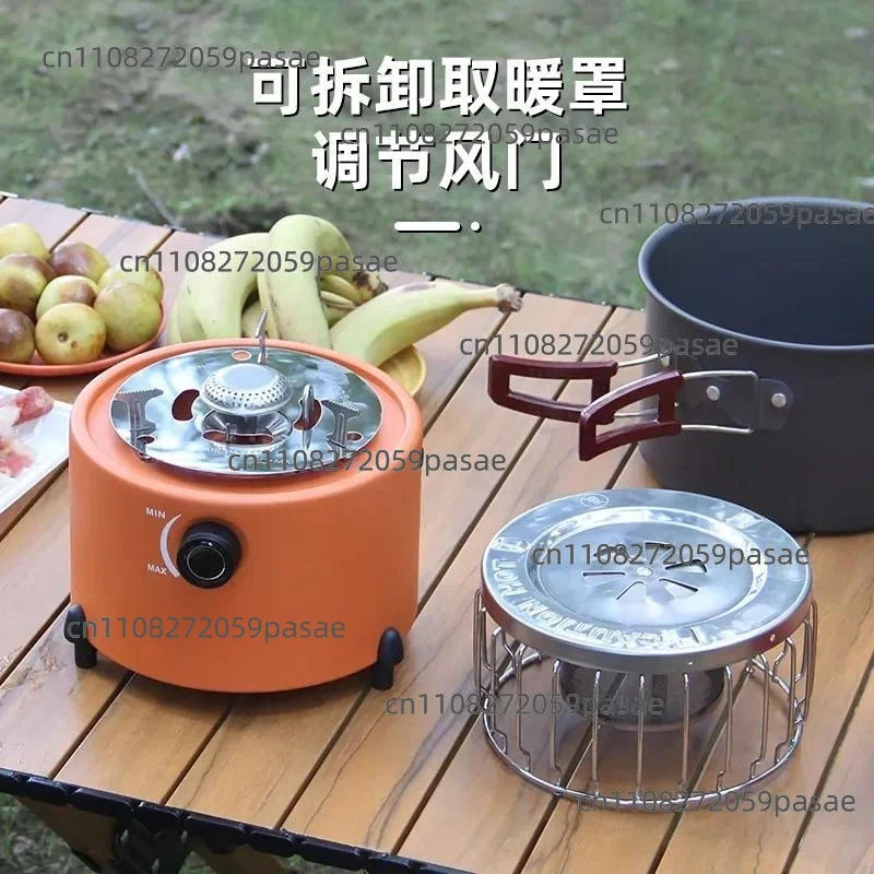 Portable Outdoor Heating Stove Multifunctional Camping Stove for Boiling Water Making Tea Outdoor Cooking