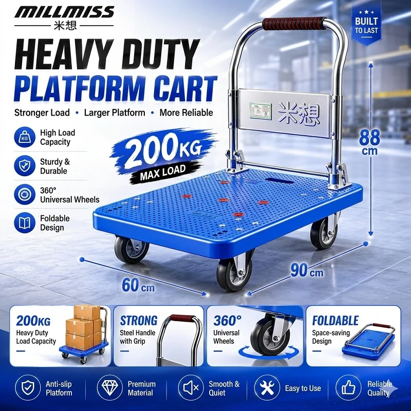 foldable-movable-hand-cart-900x600mm-4-wheels-durable-nylon-platform-trolley-for-transport-cargo-shopping-storage-oem