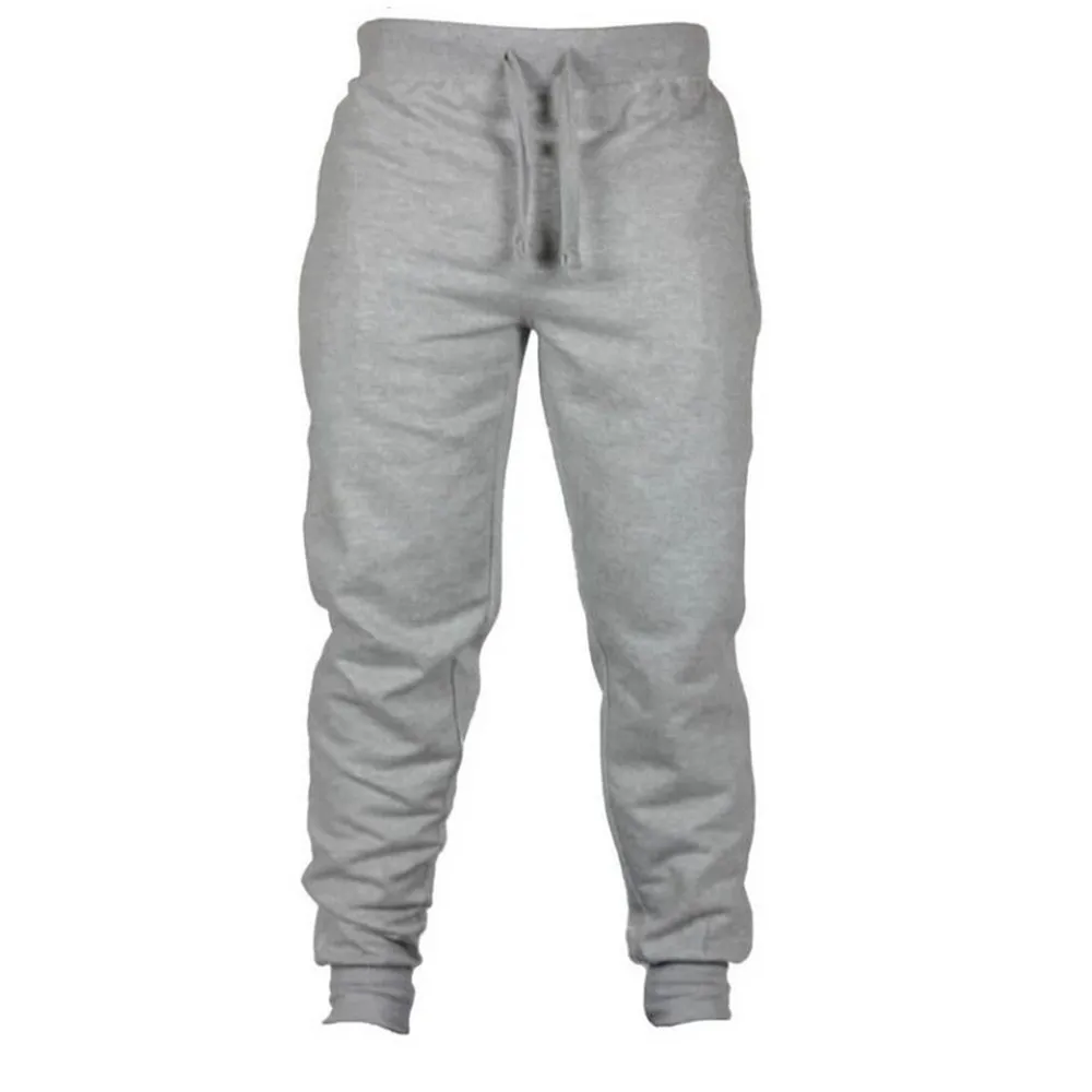 2023 Mens Joggers Casual Pants Fitness Men Sportswear Tracksuit Bottoms Skinny Sweatpants Trousers Black Gyms Jogger Track Pants view 3