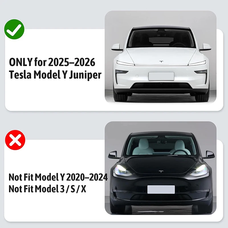 Skylight Sun Shades For Tesla Model Y Juniper 2026 Nano Ice Crystal Foldable Heat Insulation UV Protect Glass Sunroof Sun Visor