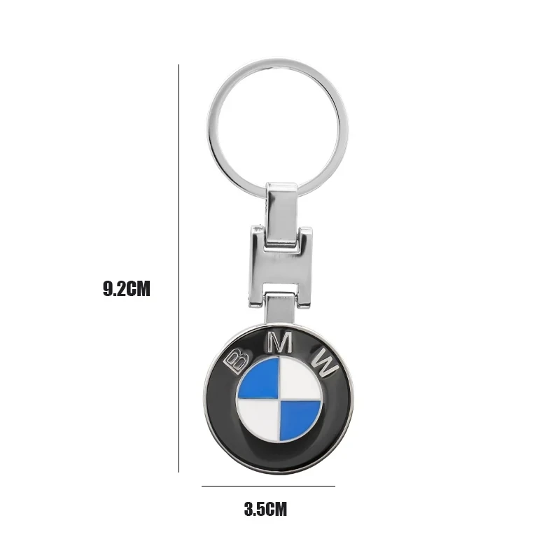 Zinc Alloy Key Chain Key Ring Auto Styling Car Accessories For BMW F20 F34 F30 F10 G30 G20 G01 G02 G05 F48 F15 F16 X1 X3 X4 X5