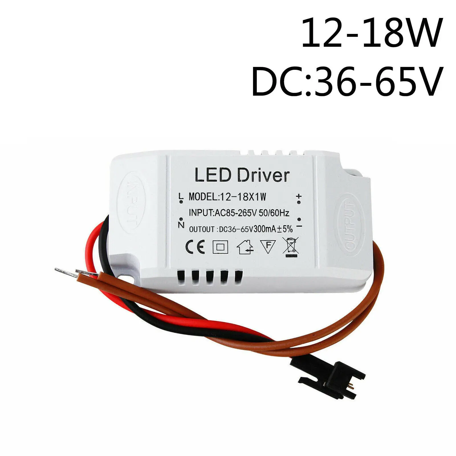 LED Driver 1W 3W 4W 7W 12W 18W 25W 36W Power Supply 300mA LED Adapter Unit AC85-265V Lighting Transformers For LED Power Lights