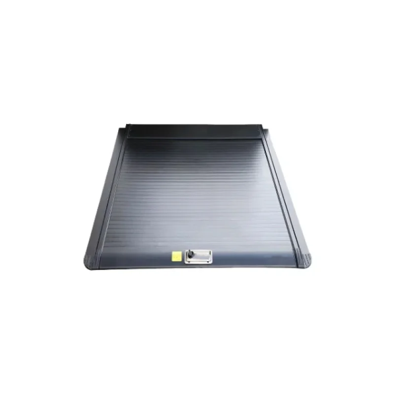 

Black Matte Retractable Tonneau Cover Anti-Theft Rolling Lid Aluminum Roll N Lock