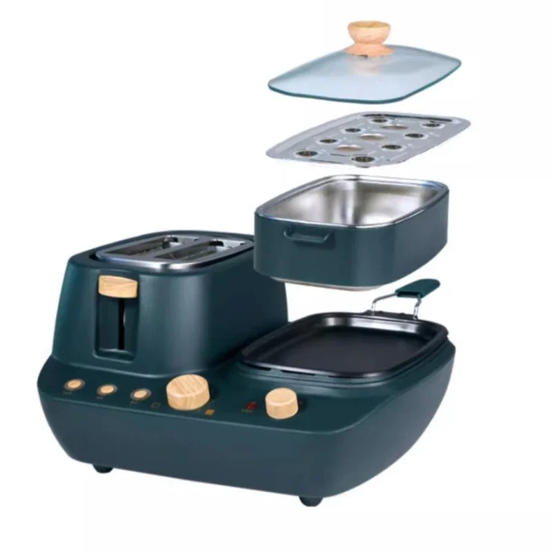 

Бытовая печь 220 В, машина для завтрака, многофункциональный тостер, многофункциональная машина для сэндвичей, машина для завтрака