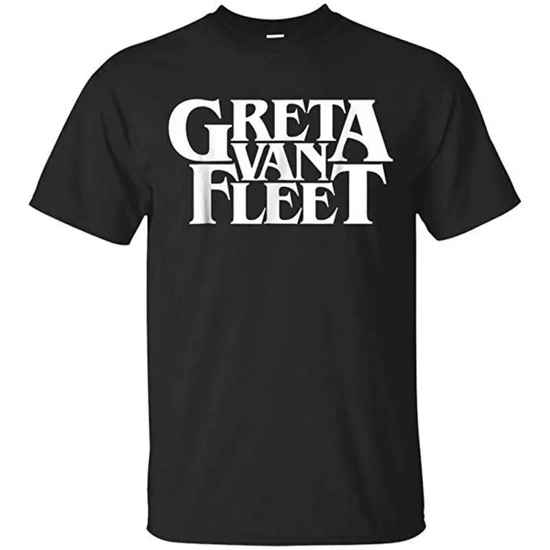 Authentic GRETA VAN FLEET Sci fi Logo T Shirt Black XS 3XL NEW