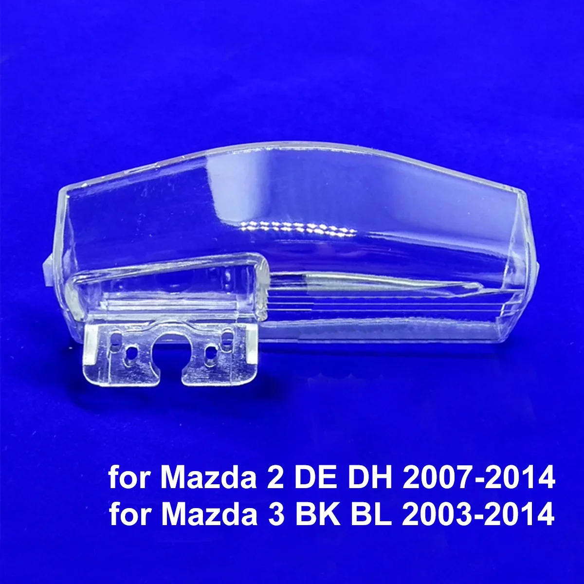 For Mazda 2 Demio DE DH 2007-2014 for Mazda 3 BK BL 2003-2014 Car License Plate Light Housing Rear View Camera Bracket