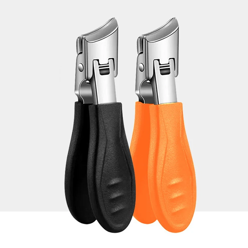 Anti-splash Nail Clippers Diagonal Pliers Large Size Nail Scissors Toenail Cutter Thick Hard Nail Nail Clippers Manicure Tool