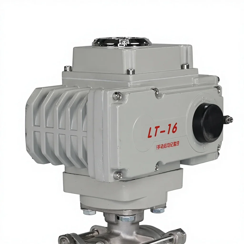 Jinwei Cast Iron Ball Valve Motorized Electric Actuated High Pressure Actuator for Gas OEM Customizable