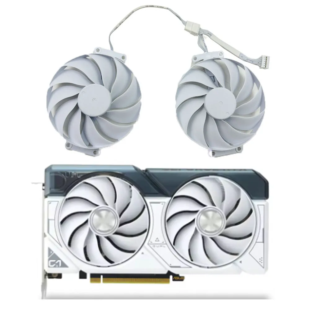 

90MM CF9015U12D FD9015U12D 6Pin RTX4060 Graphics card fan For ASUS GeForce RTX 4060 Ti DUAL OC WHITE GPU fan