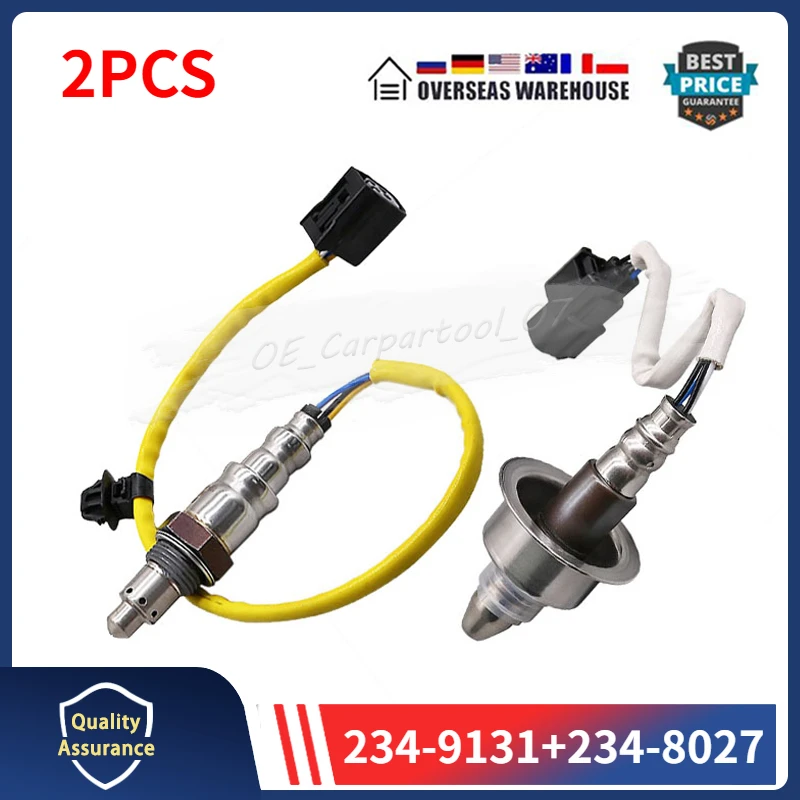 234-9131 234-8027 Lambda Oxygen Sensor 2PCS For 2018-2019 HONDA CRV 2.4L Upstream & Downstream O2 SENSOR 36531-5A2-A01