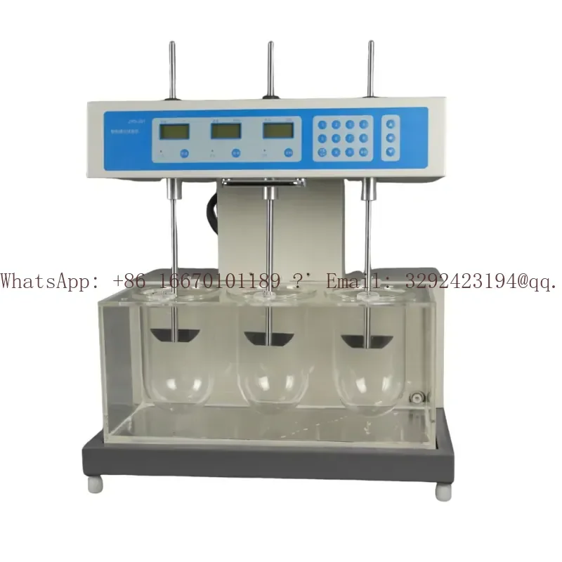 CHINCAN ZRS-3ST Dissolution Tester with Electric Lifting Head and Head Overturn Drug Tablets Tester
