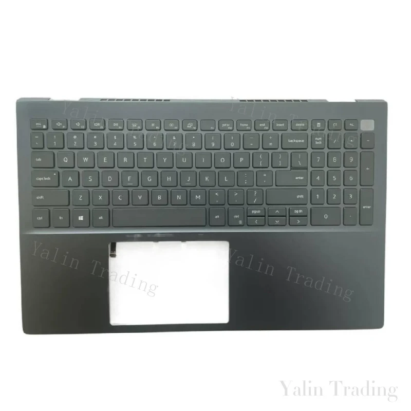 XX+Reposamanos azul con teclado retroiluminado para Dell Inspiron 5501 5502 0P93G9 P93G9 Original probado completamente compatible