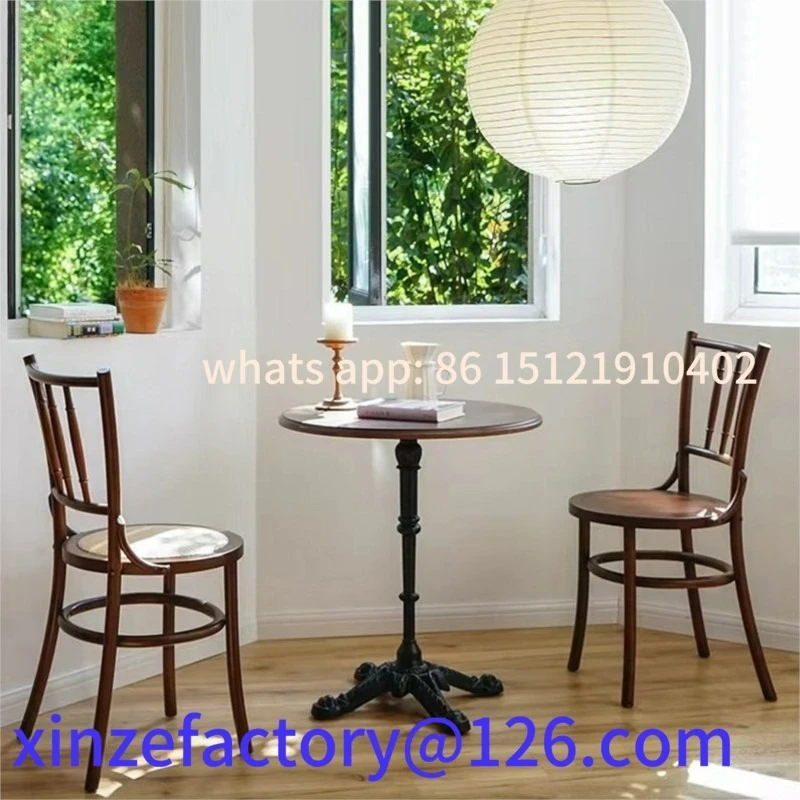 

Customizable House Simple Wabi-sabi Style Bamboo Solid Wood Dining Chair