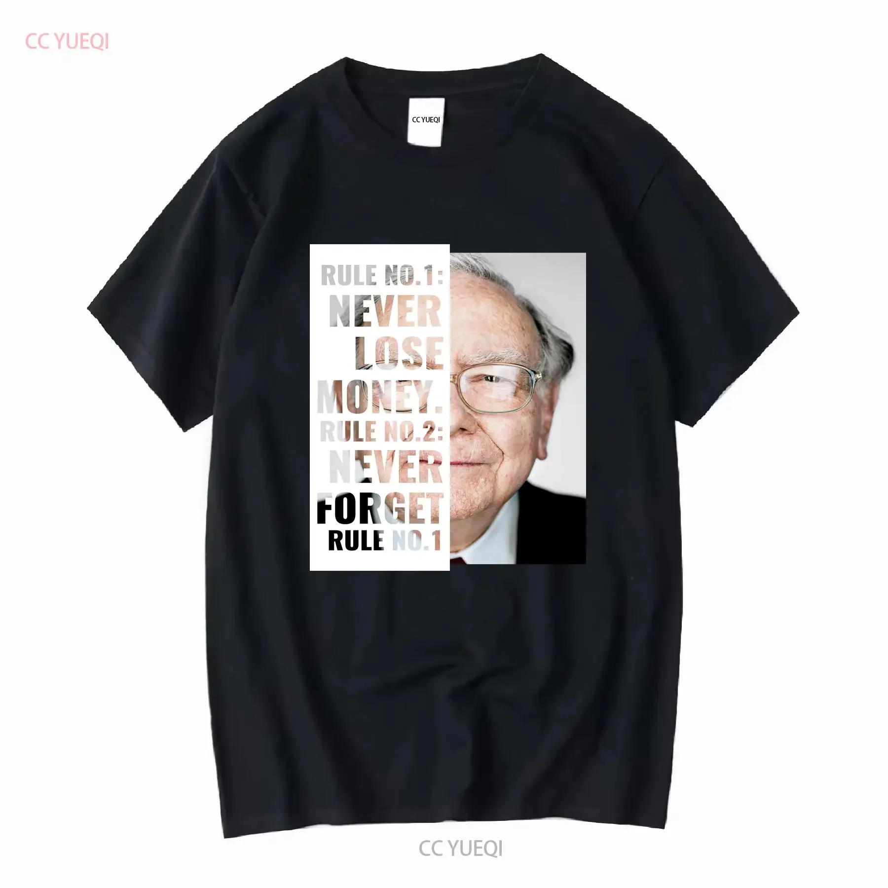 RIP Charlie Munger T Shirt Warren Buffett Rules long or short sleeves vintage Washed Stretched Versatile Top For Everyday Wear