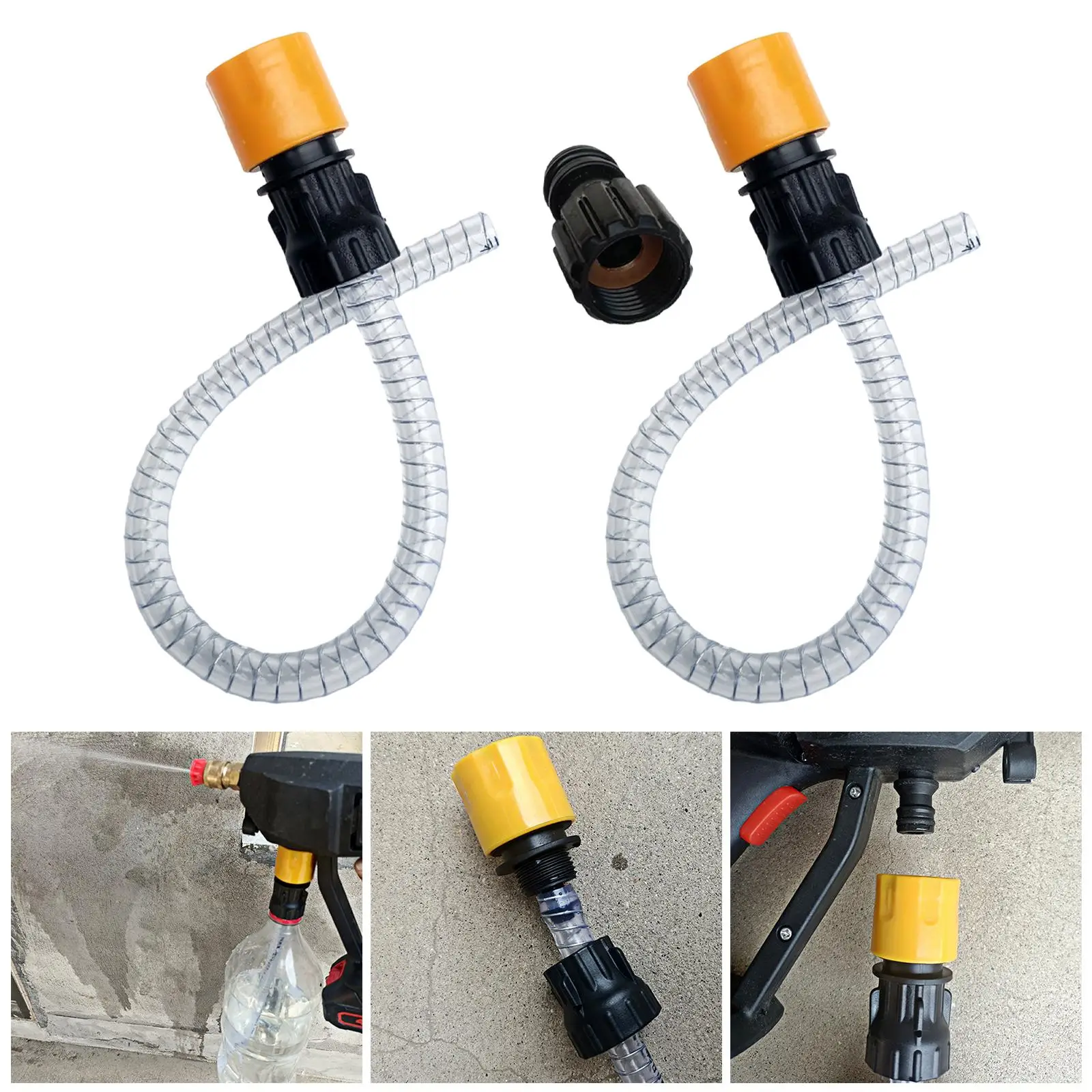 

Сменный адаптер для бутылок с газировкой, универсальный легкий быстросъемный соединитель для моек высокого давления