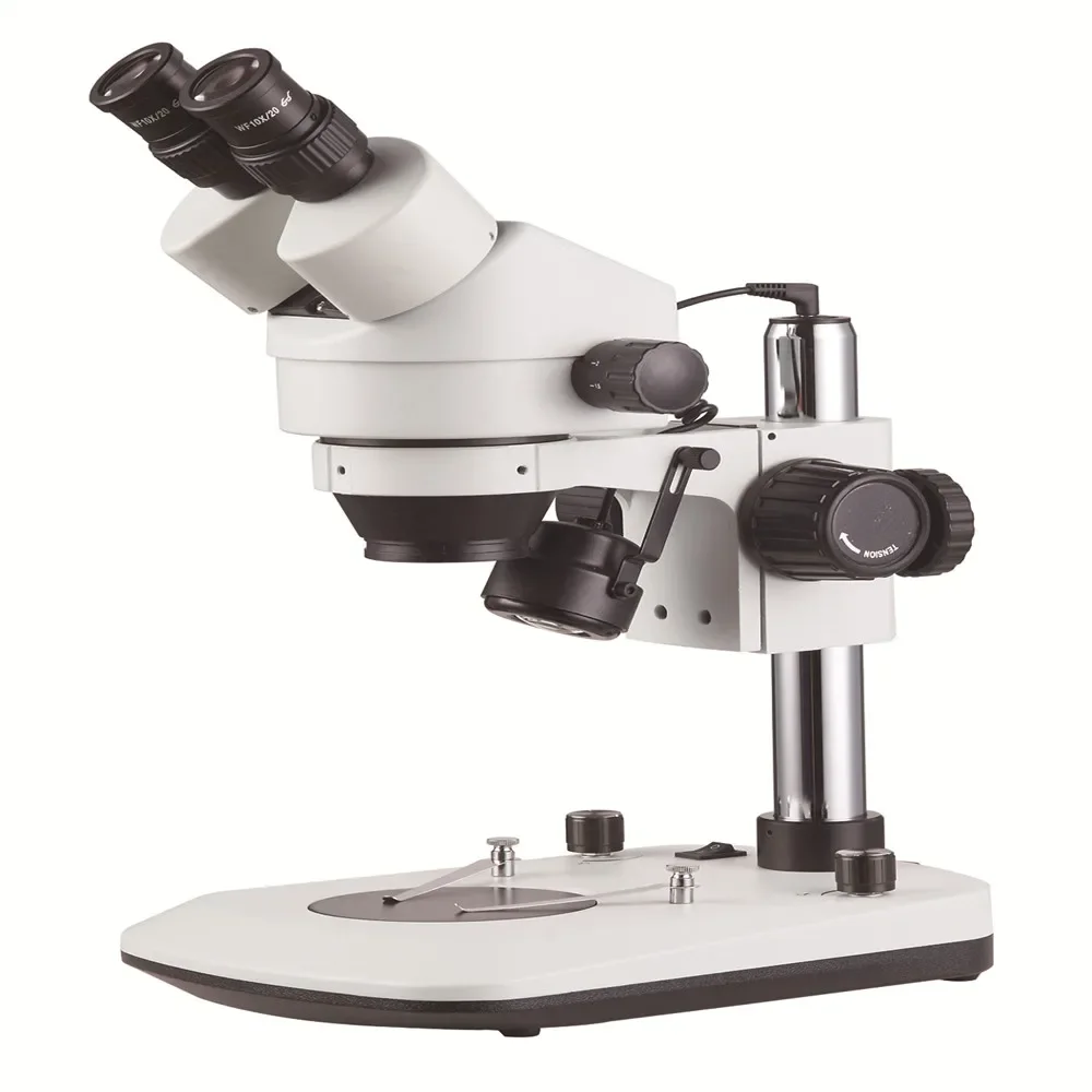 YYHC-Monocular Microscope for Beginners with Dual LED Illumination Phone Adapter electronic microscope