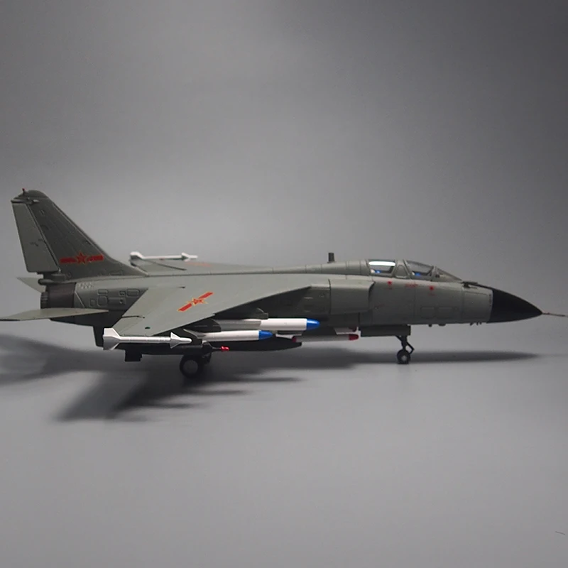 سلاح الجو الصيني Jh 7 طائرة محاكاة سبيكة مقاتل ، زخارف منتهية ، مقياس 1:72 ، نموذج طائرة #3