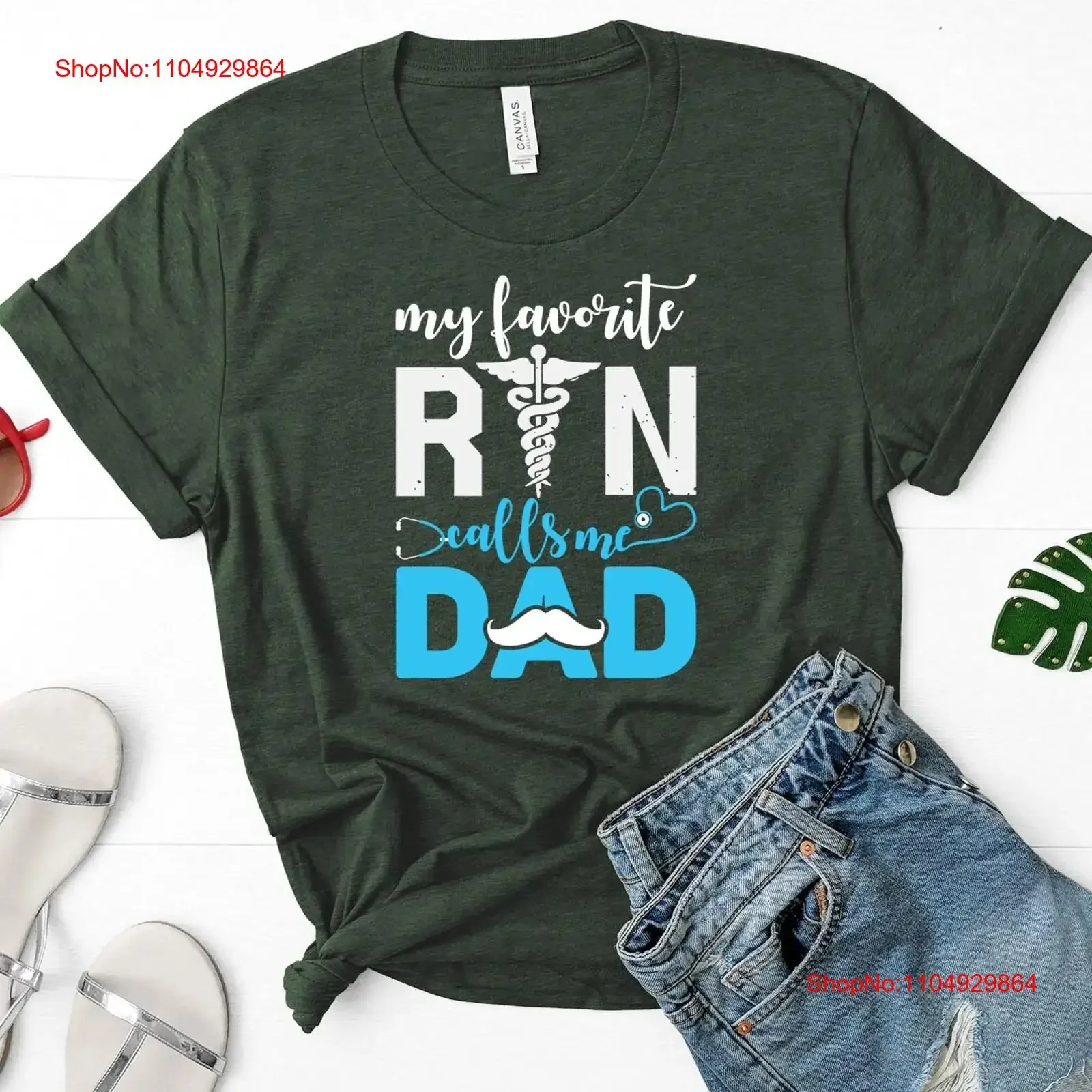 Nurse Dad T Shirt O…