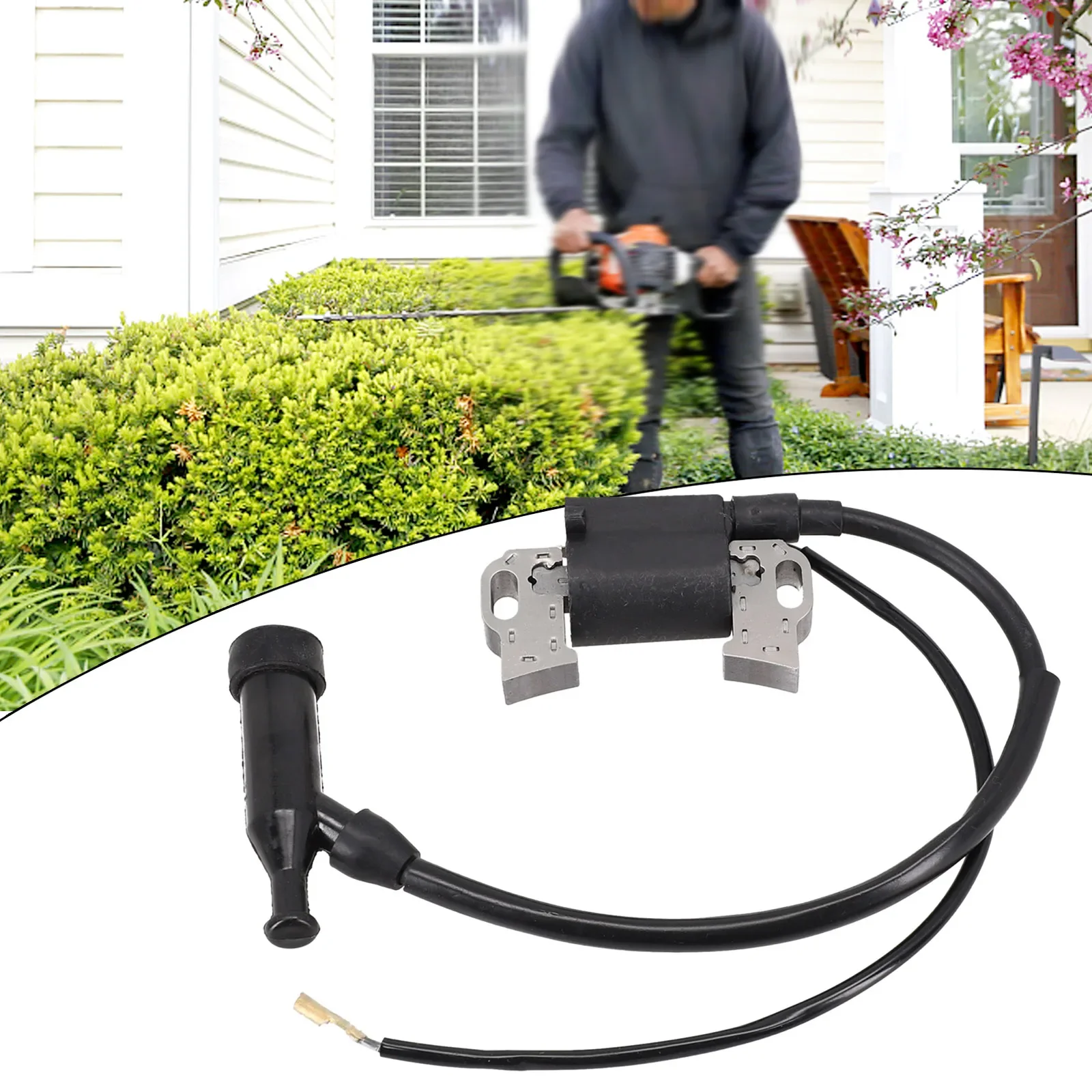 Cortacésped de jardín, herramientas eléctricas, módulo de bobina de encendido, adecuado para Honda GX390 GX340 GX270 GX240 389CC 337.9CC 270CC 242CC