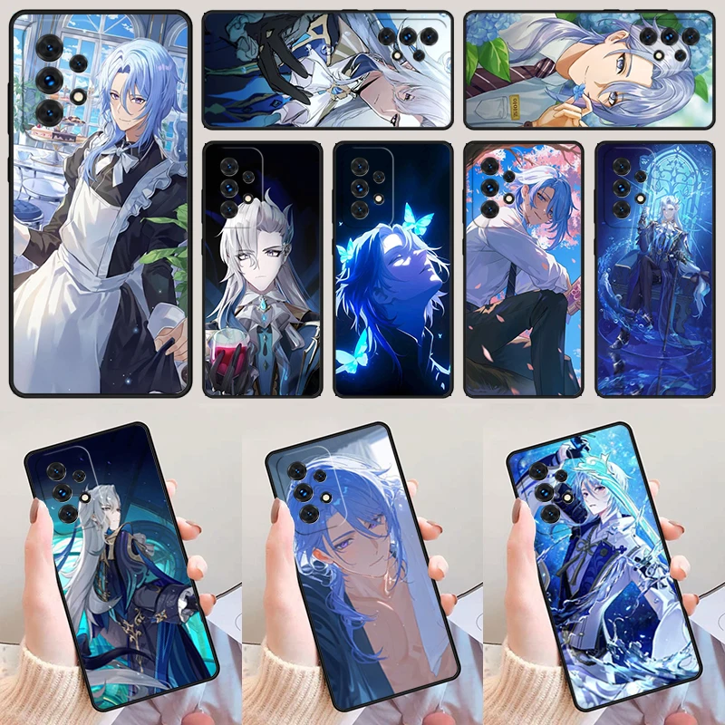 Genshin Impact Kamisato Ayato For Samsung A52 A72 A73 A20e A21S A50 A70 A11 A12 A42 A31 A40 A51 A71 A32 A80 A91 Phone Case