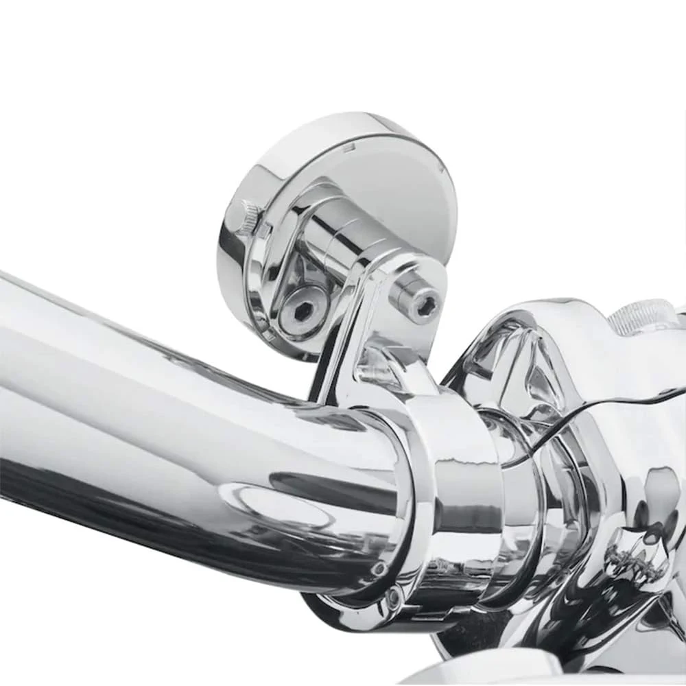 1.25" 32mm Motorcycle Bike Handlebar Universal Mounts Clamp Clock Car Bell Kit For Harley Davidson Honda Yamaha Suzuki Kawasaki view 3