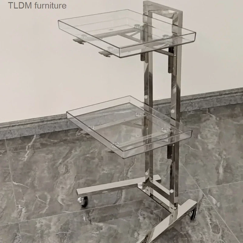 

Utility Equipment Salon Trolley Beauty Cosmetic Storage Tattoo Salon Trolley Carrello Attrezzi Commercial Furniture RR50ST