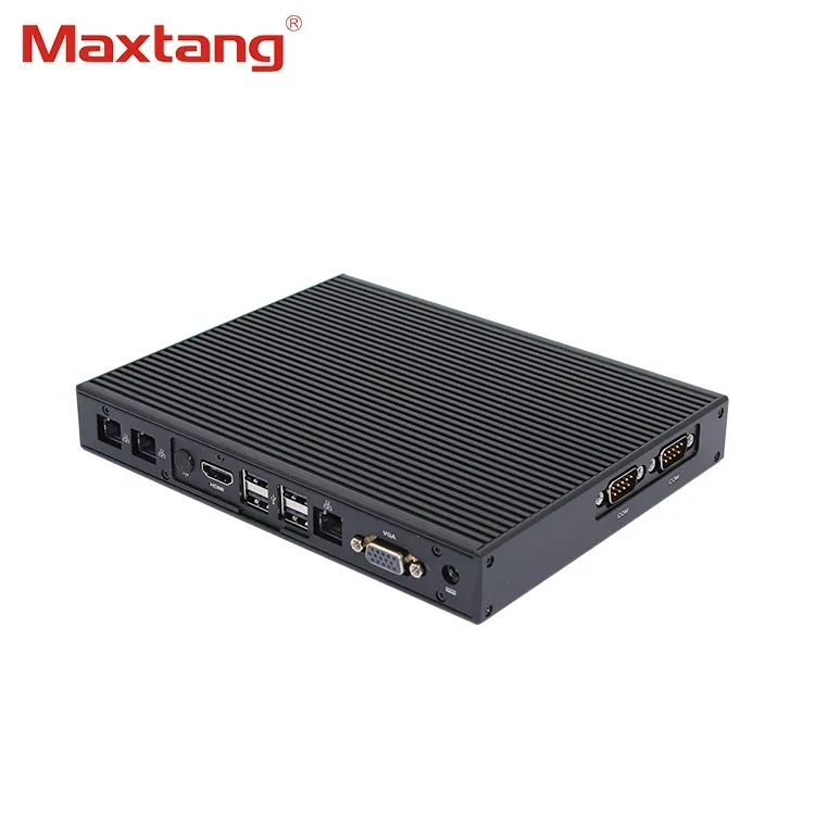 Maxtang Fanless 1xSO-DIMM Slot Supports DDR3L up to 8GB COMx2 USB2.0x5 USB3.0x2 HDMIx1 LANx3 Mini Pc Windows 10