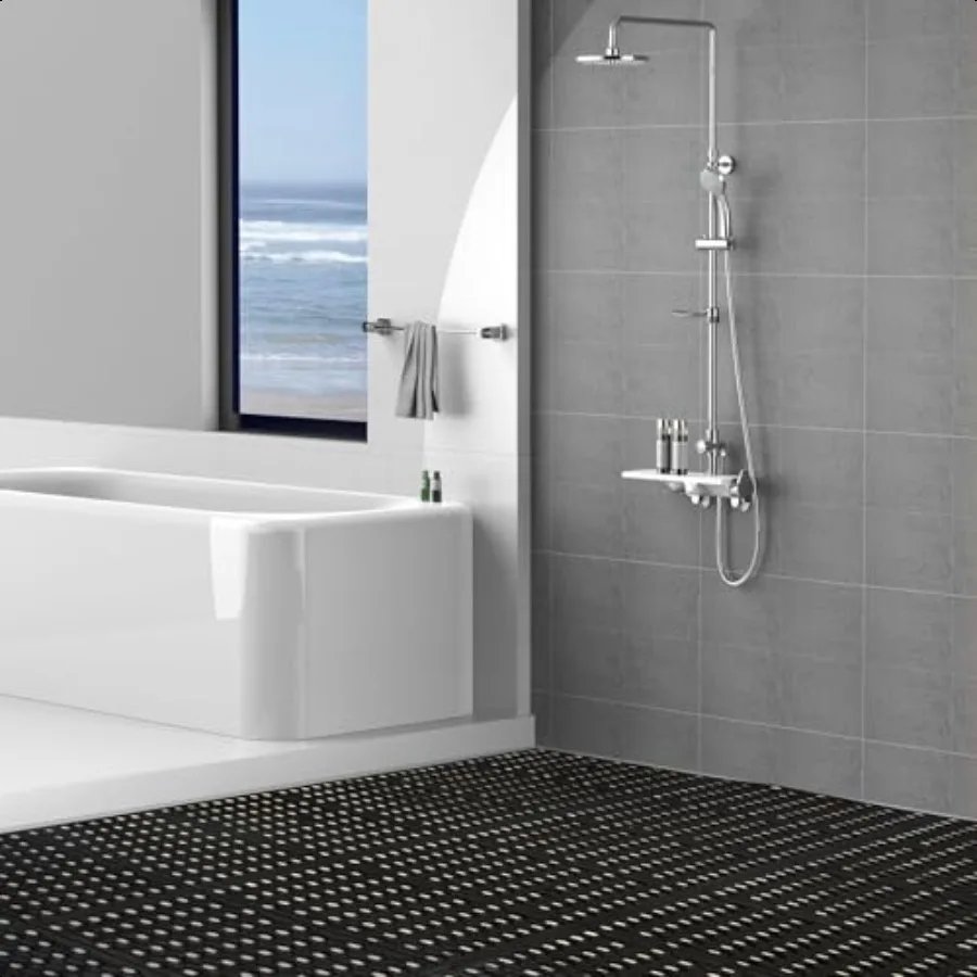 59.1 "x 35.4" حصيرة تصريف المطاط التجارية مكافحة التعب حصيرة مطاطية لفة الثقيلة المطبخ عدم الانزلاق الطابق حصيرة مع ثقوب ل #3