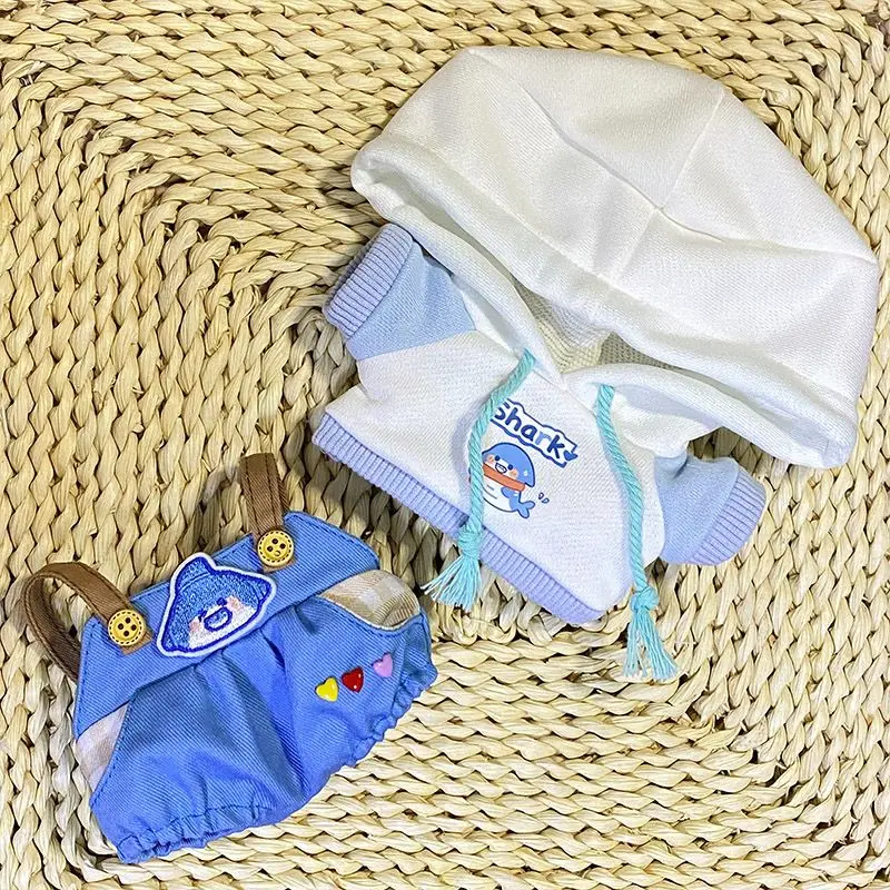 

20 см хлопковая кукла одежда кукла акула куб комплект зимняя куртка с капюшоном